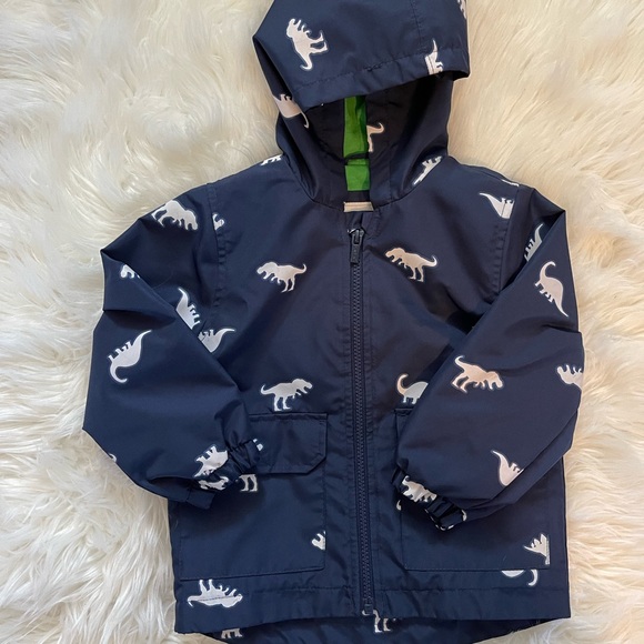 Carter's Little Boy's Dinosaur Rain Jacket | SZ 2T - Picture 3 of 6
